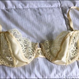 Christian Dior Pale Yellow Bra